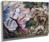 Dante Running From The Three Beasts 1824 1827 Pen And Ink 37 0X52 5Cm By William Blake Fine Art Print