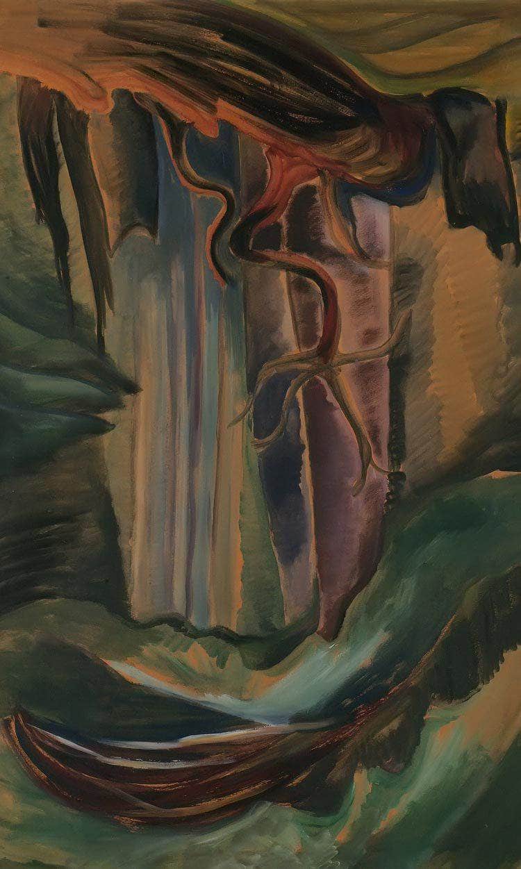 Dark Forest By Emily Carr Fine Art Print