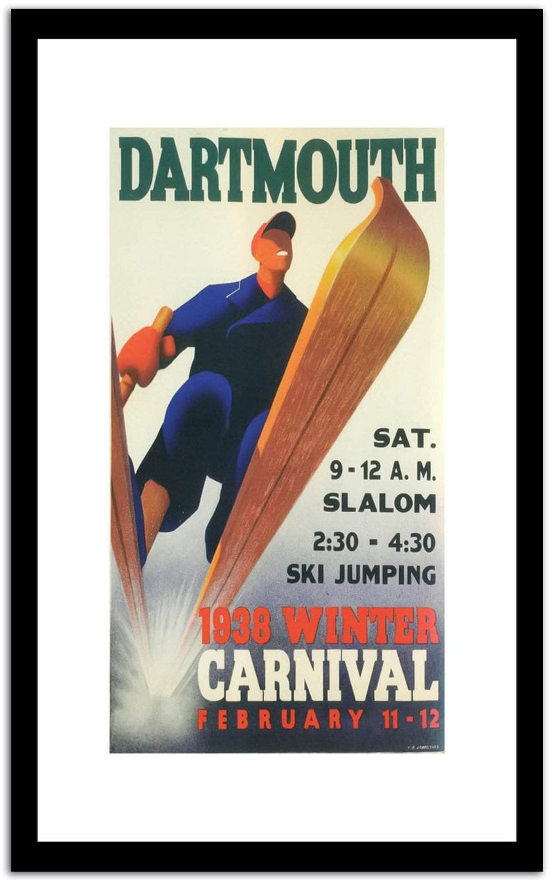 Dartmouth  Vintage Poster Fine Art Print