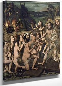 Davallament De Crist Als Llimbs By Bartolome Bermejo Fine Art Print