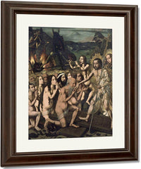 Davallament De Crist Als Llimbs By Bartolome Bermejo Fine Art Print