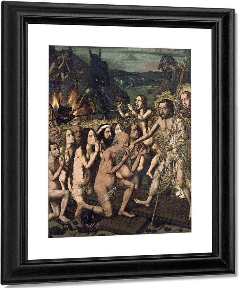 Davallament De Crist Als Llimbs By Bartolome Bermejo Fine Art Print