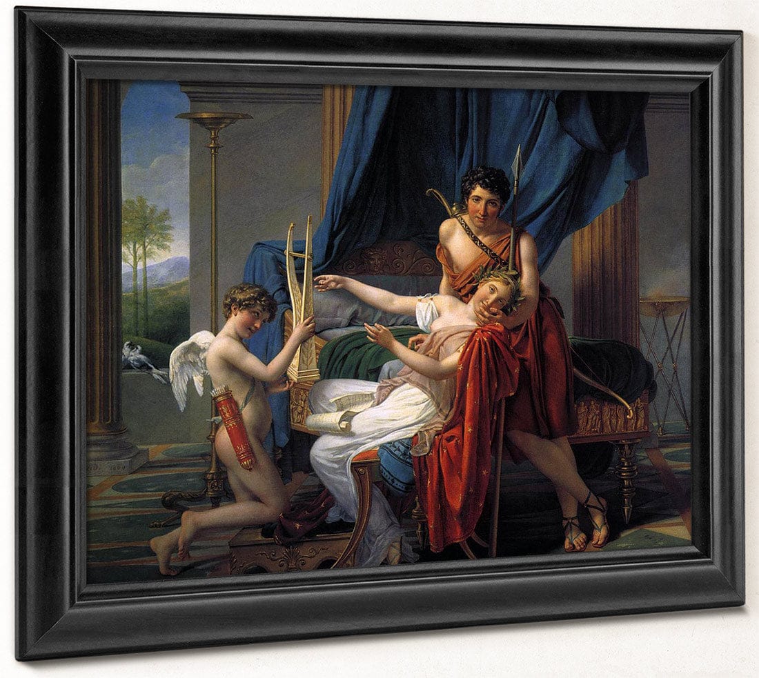 David By Jacques Louis David Fine Art Print