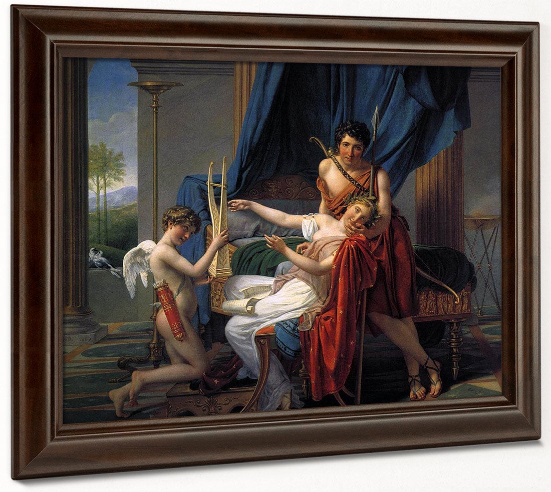 David By Jacques Louis David Fine Art Print