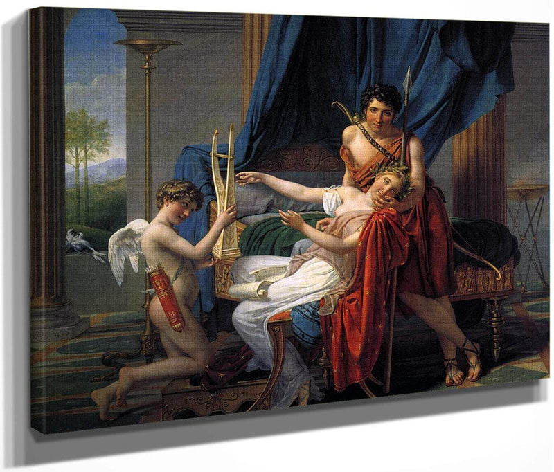 David By Jacques Louis David Fine Art Print