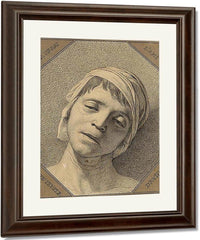 David Marat By Jacques Louis David Fine Art Print