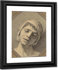 David Marat By Jacques Louis David Fine Art Print