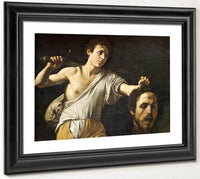 David With The Head Of Goliath By Caravaggio Fine Art Print