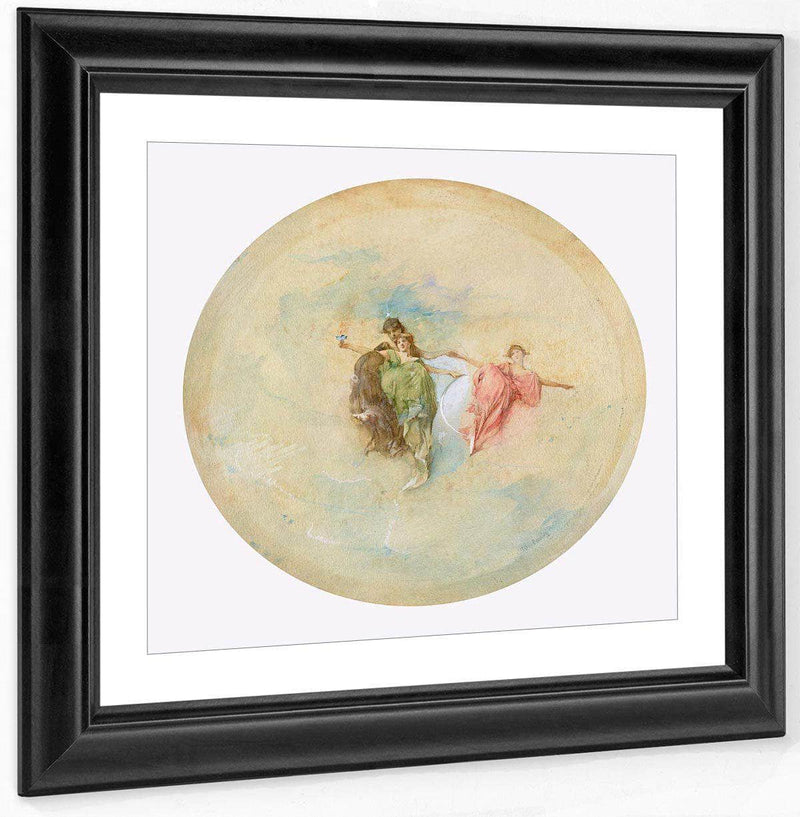 Dawn By Thomas Wilmer Dewing Fine Art Print