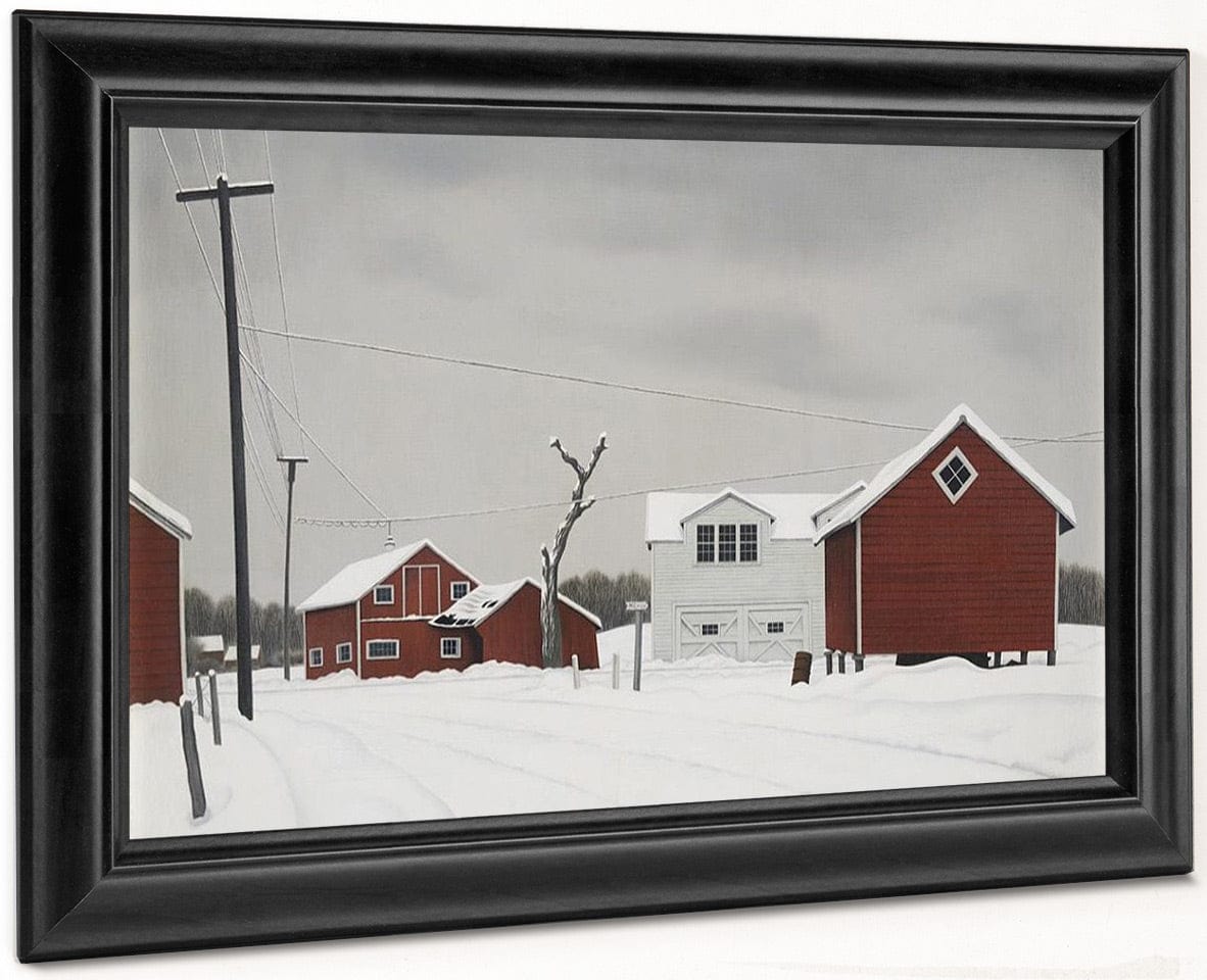 Daylight At Russells Corner By George Ault Fine Art Print