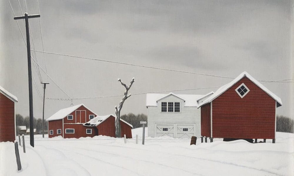 Daylight At Russells Corner By George Ault Fine Art Print