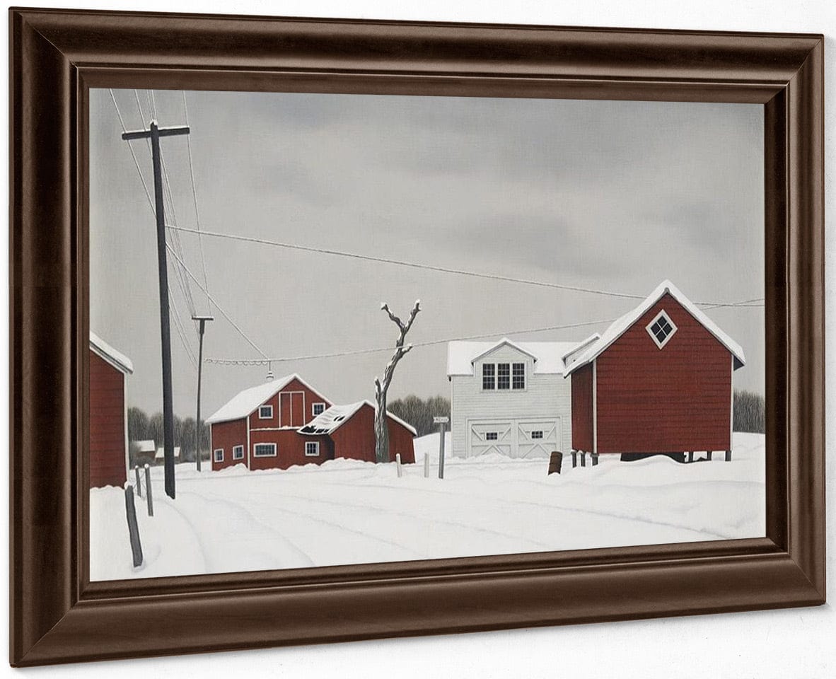 Daylight At Russells Corner By George Ault Fine Art Print