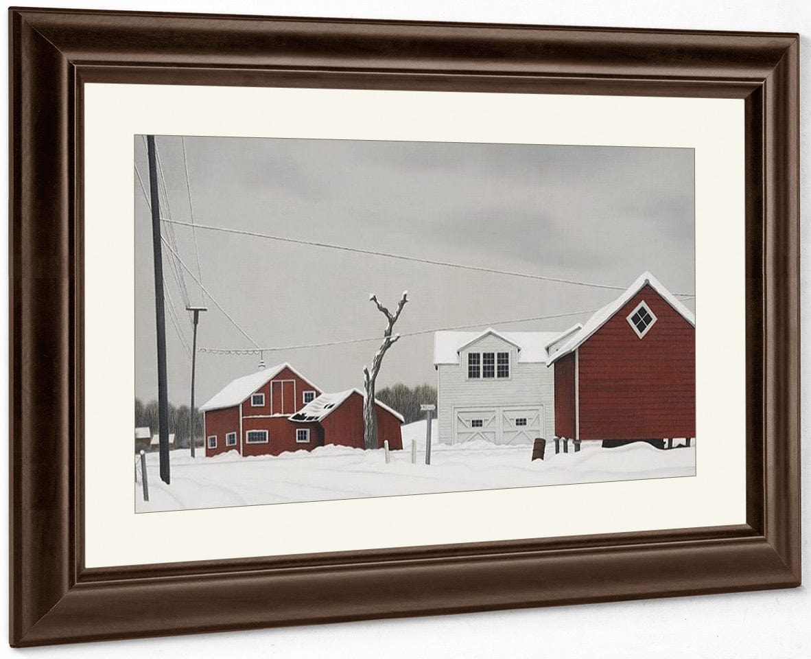 Daylight At Russells Corner By George Ault Fine Art Print