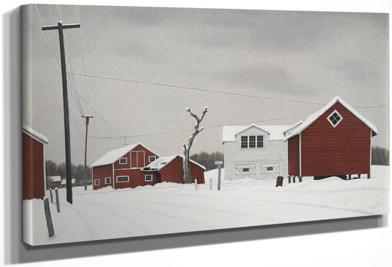 Daylight At Russells Corner By George Ault Fine Art Print