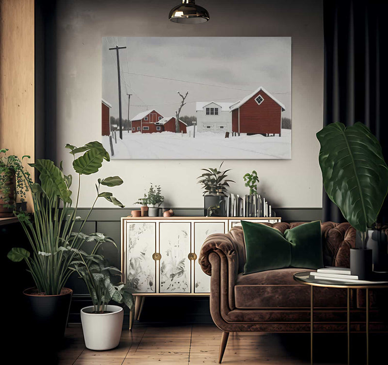 Daylight At Russells Corner By George Ault Fine Art Print