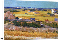 De Oogst The Harvest Painting Vincent Van Gogh Canvas Art Fine Art Print