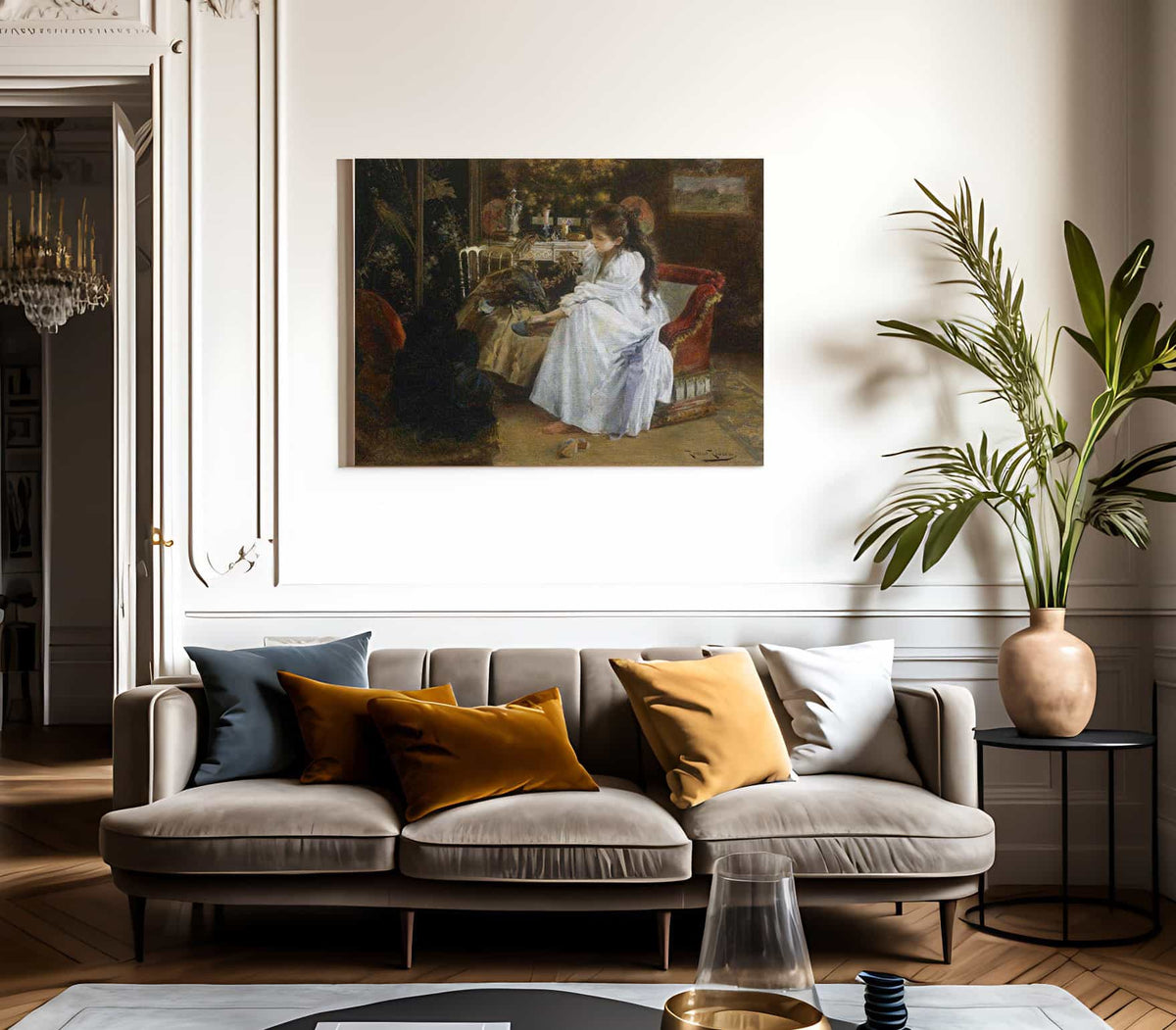 De Soiree By Roma Ribera Cirera Fine Art Print