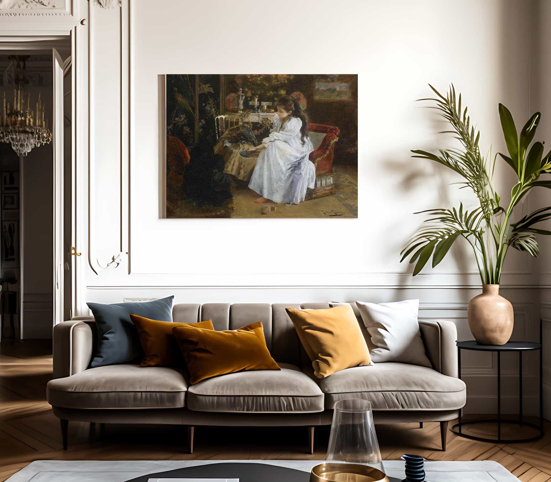 De Soiree By Roma Ribera Cirera Fine Art Print
