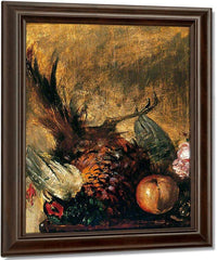 Dead Pheasant And Fruit By William Etty Fine Art Print