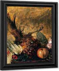 Dead Pheasant And Fruit By William Etty Fine Art Print