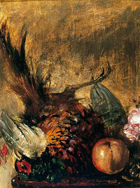 Dead Pheasant And Fruit By William Etty Fine Art Print