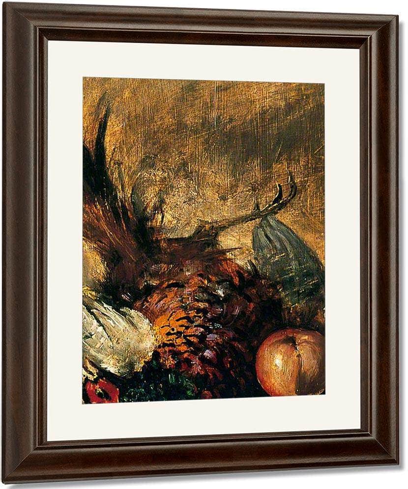Dead Pheasant And Fruit By William Etty Fine Art Print