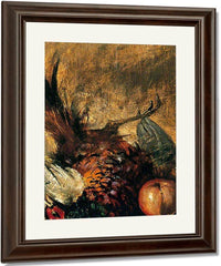 Dead Pheasant And Fruit By William Etty Fine Art Print