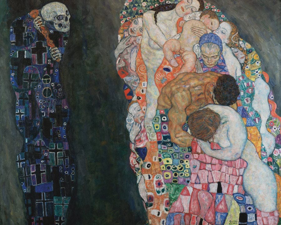 Death And Life 1910 1915 Leopold Museum By Gustav Klimt Fine Art Print