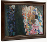 Death And Life 1910 1915 Leopold Museum By Gustav Klimt Fine Art Print