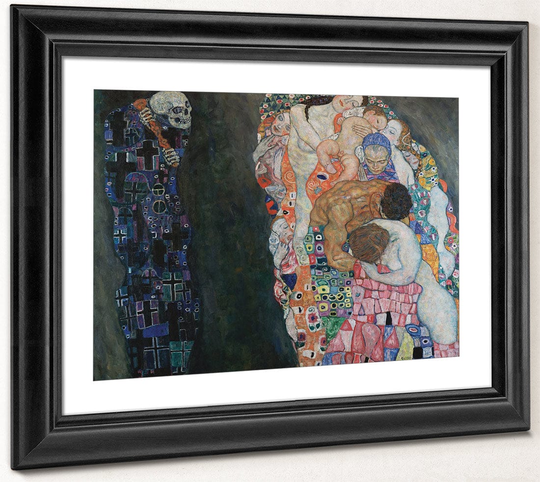 Death And Life 1910 1915 Leopold Museum By Gustav Klimt Fine Art Print