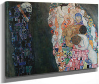 Death And Life 1910 1915 Leopold Museum By Gustav Klimt Fine Art Print