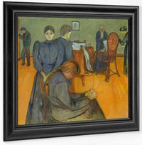 Death In The Sick Chammber 1895 By Edvard Munch Fine Art Print
