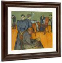 Death In The Sick Chammber 1895 By Edvard Munch Fine Art Print