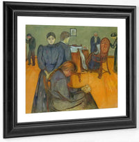 Death In The Sick Chammber 1895 By Edvard Munch Fine Art Print