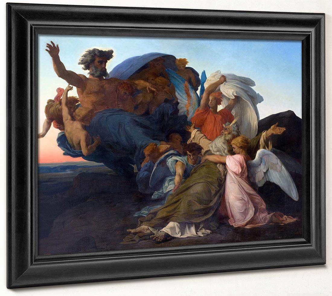 Death Of Moses 1850 Neoclassicism 140X204Cm Musee Fabre By Alexandre Cabanel Fine Art Print