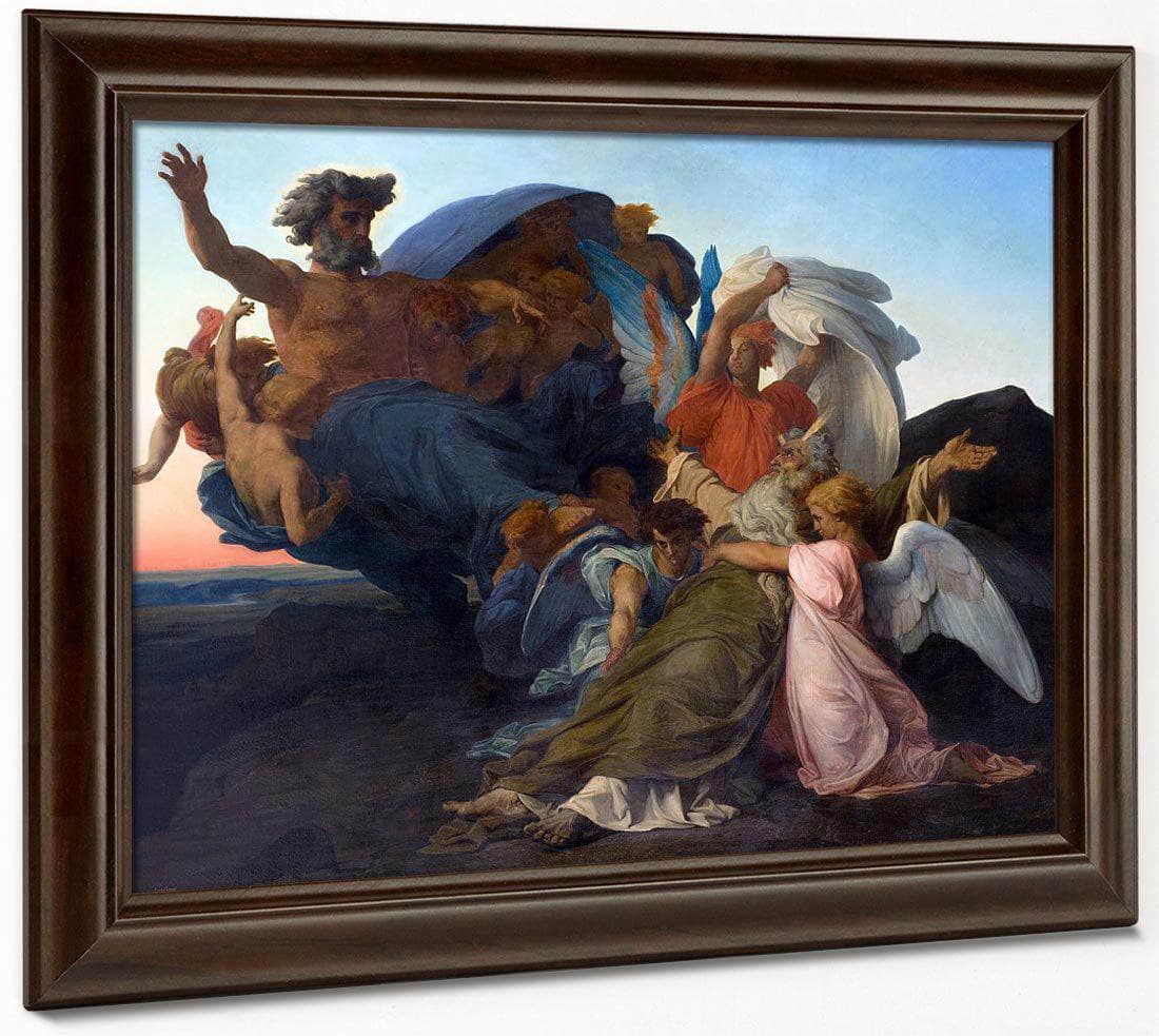 Death Of Moses 1850 Neoclassicism 140X204Cm Musee Fabre By Alexandre Cabanel Fine Art Print