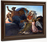Death Of Moses 1850 Neoclassicism 140X204Cm Musee Fabre By Alexandre Cabanel Fine Art Print