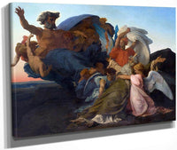 Death Of Moses 1850 Neoclassicism 140X204Cm Musee Fabre By Alexandre Cabanel Fine Art Print