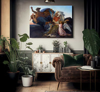 Death Of Moses 1850 Neoclassicism 140X204Cm Musee Fabre By Alexandre Cabanel Fine Art Print