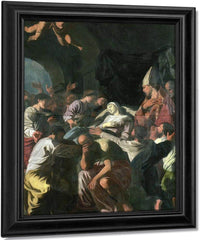 Death Of The Virgin By Nicholas Poussin Fine Art Print