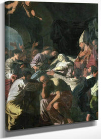 Death Of The Virgin By Nicholas Poussin Fine Art Print