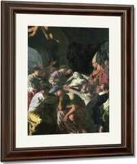 Death Of The Virgin By Nicholas Poussin Fine Art Print