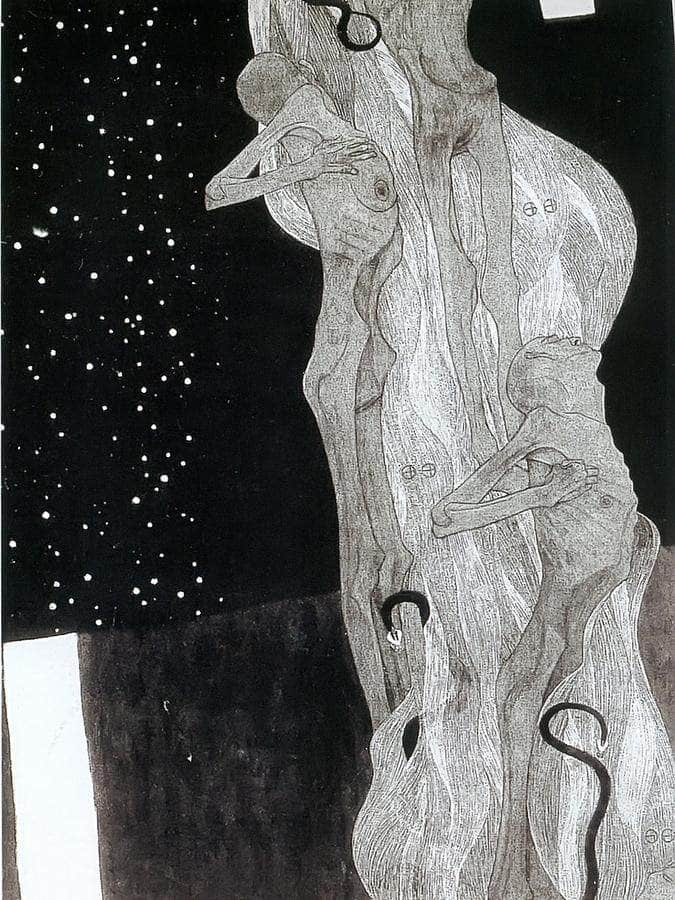 Death's Procession, 1903 By Gustav Klimt Fine Art Print
