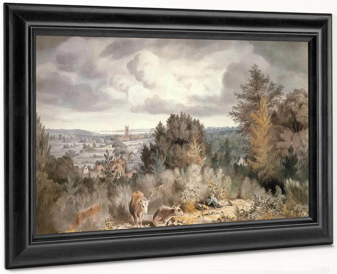 Dedham Church And Vale By John Constable Fine Art Print