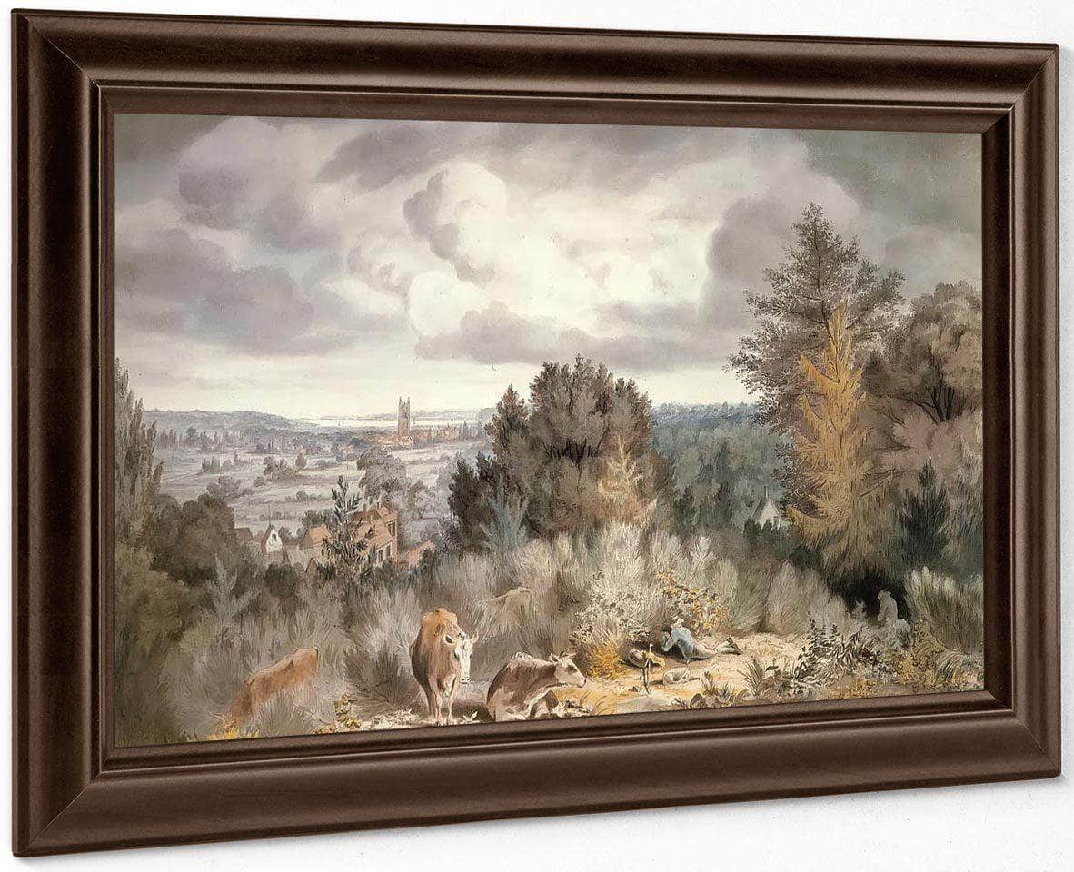 Dedham Church And Vale By John Constable Fine Art Print