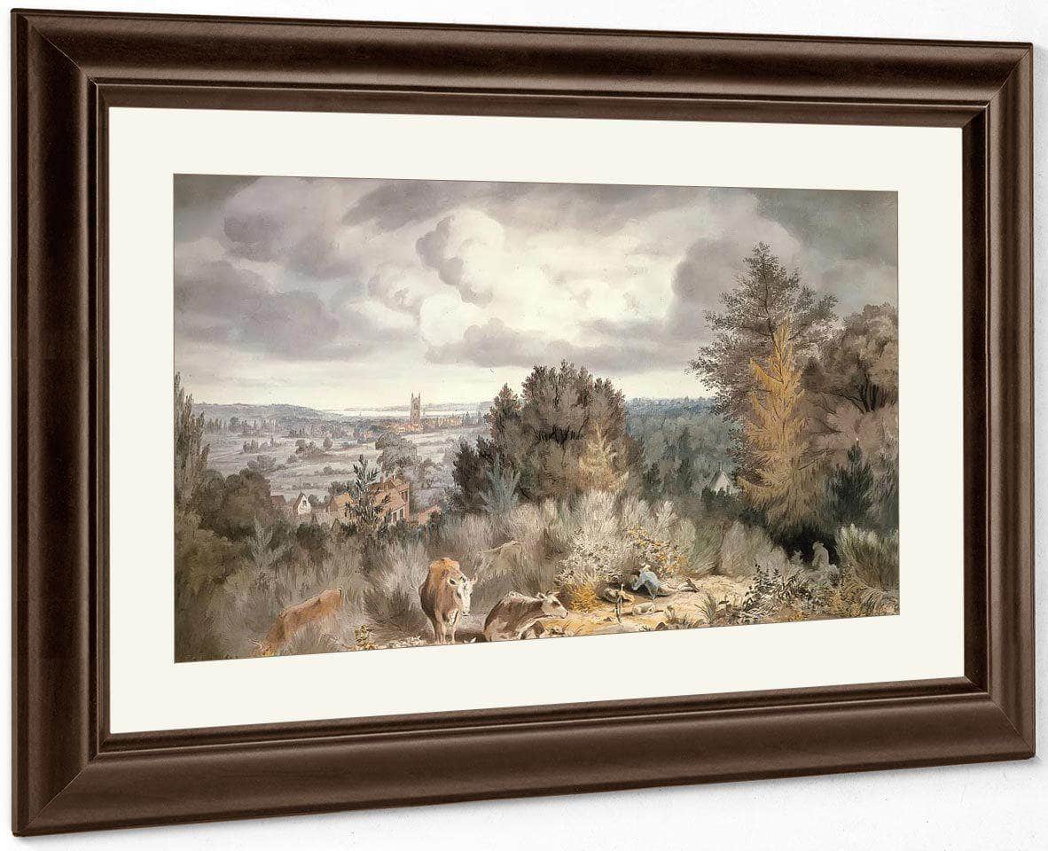 Dedham Church And Vale By John Constable Fine Art Print