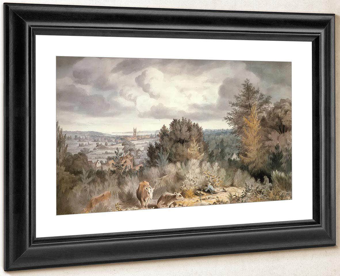 Dedham Church And Vale By John Constable Fine Art Print