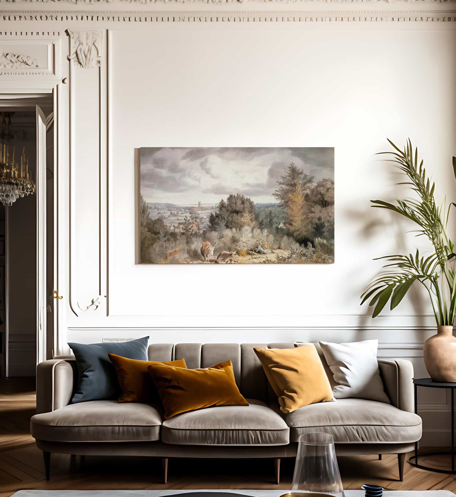 Dedham Church And Vale By John Constable Fine Art Print