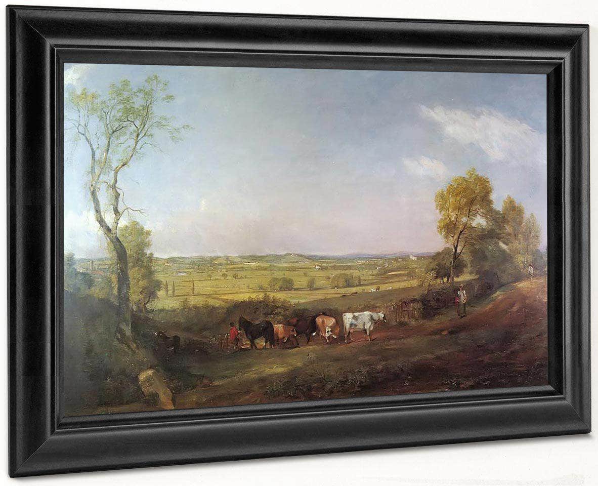 Dedham Vale Morning By John Constable Fine Art Print