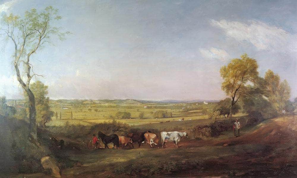 Dedham Vale Morning By John Constable Fine Art Print